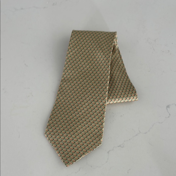 Hermes silk tie
